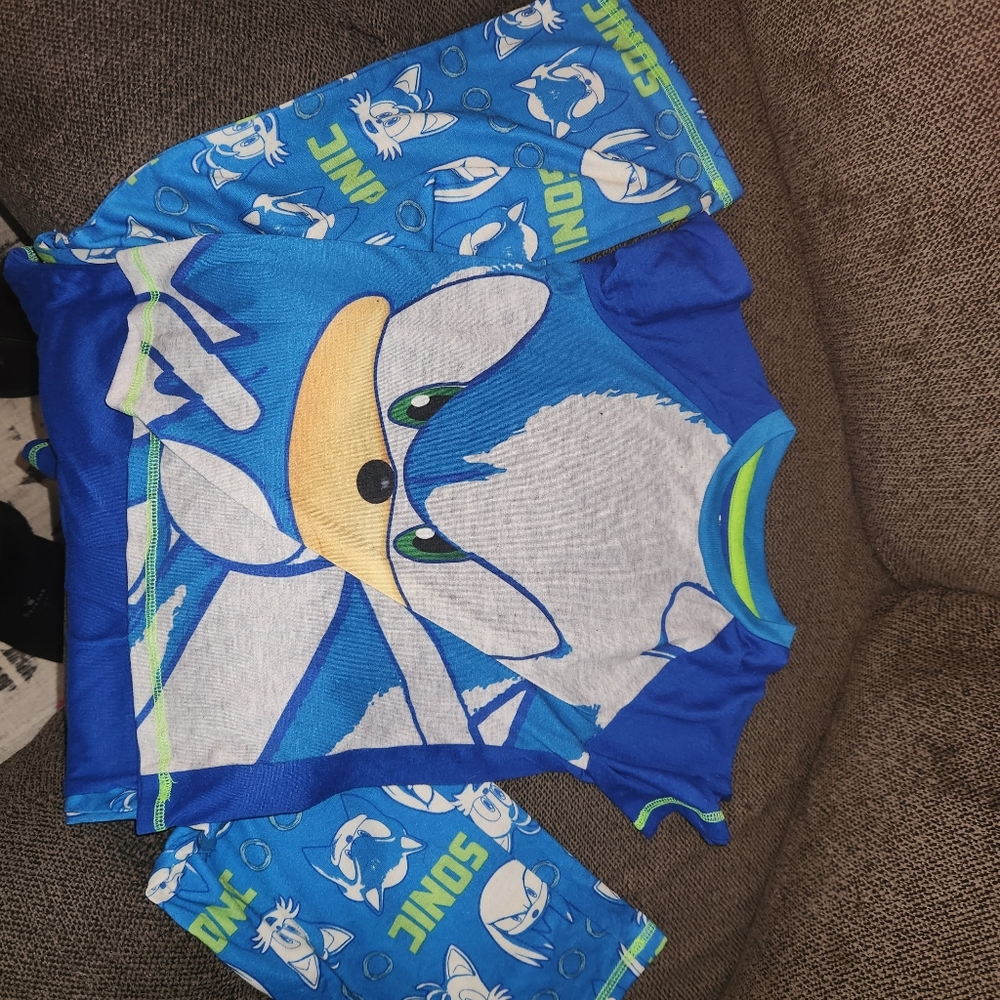 3 piece sonic PJ set